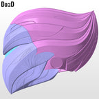 Quicksilver Silverhawks Helmet | 3D Printable Model STL Print File #4765