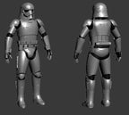 Captain Phasma Helmet + Armor Suit Star Wars | 3D Printable Model Project #32