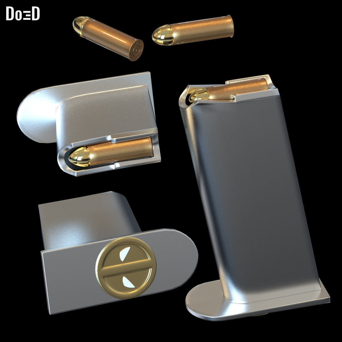 Deadpool Gun Weapon Desert Eagle Pistol Weapon Prop | 3D Printable Model #DG33