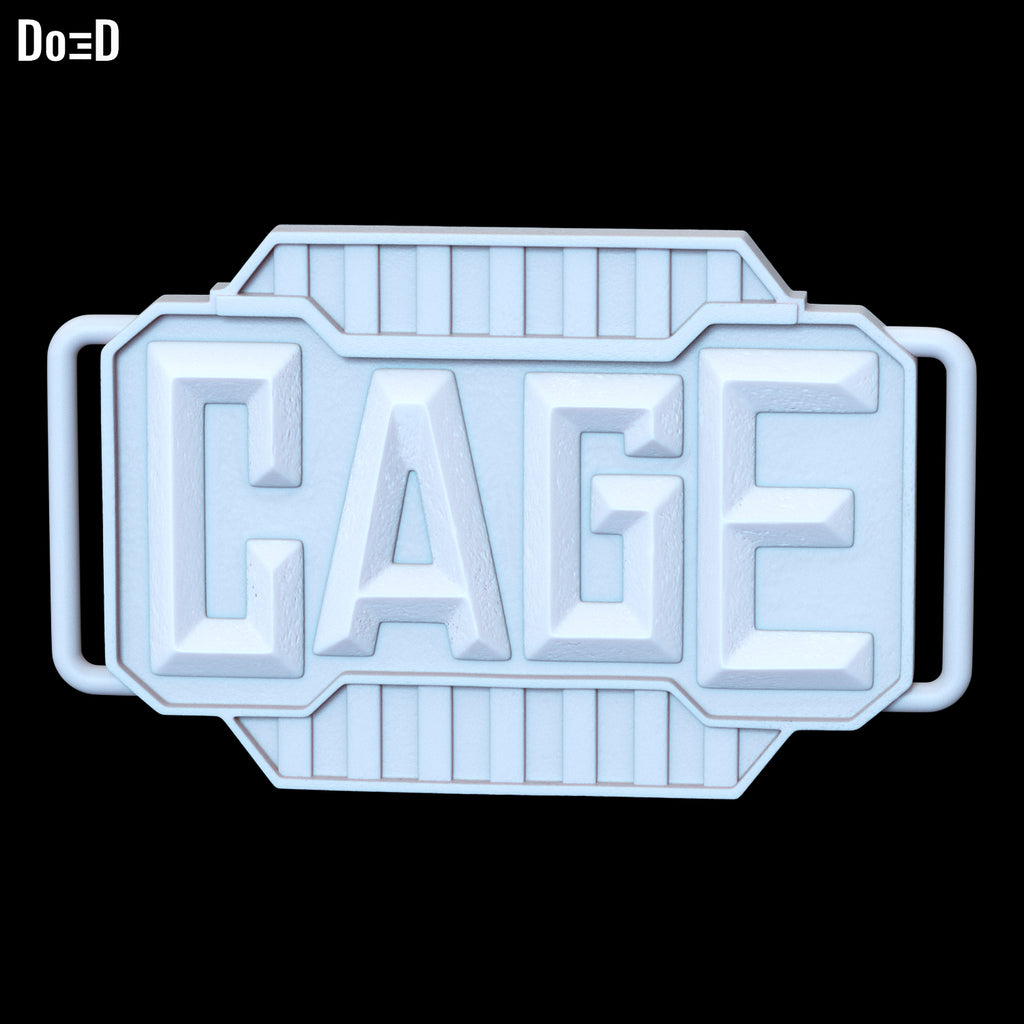Johnny Cage Belt Buckle Mortal Kombat Movie 2 3D Printable Model STL File #JKB38