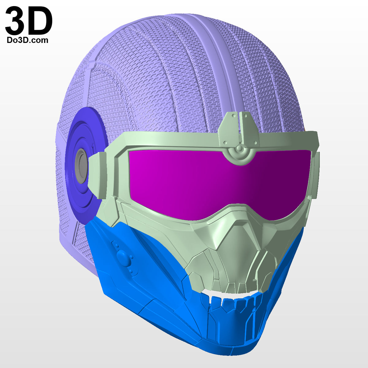 Taskmaster Black Widow Movie Helmet | 3D Printable Model STL File #6558