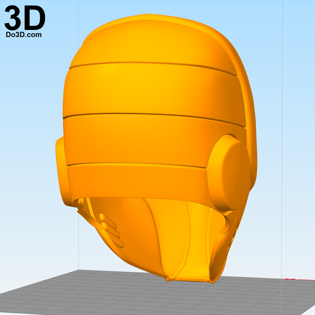 Red Hood Arsenal Helmet Original Design by Do3D.com | 3D Model Project #4261