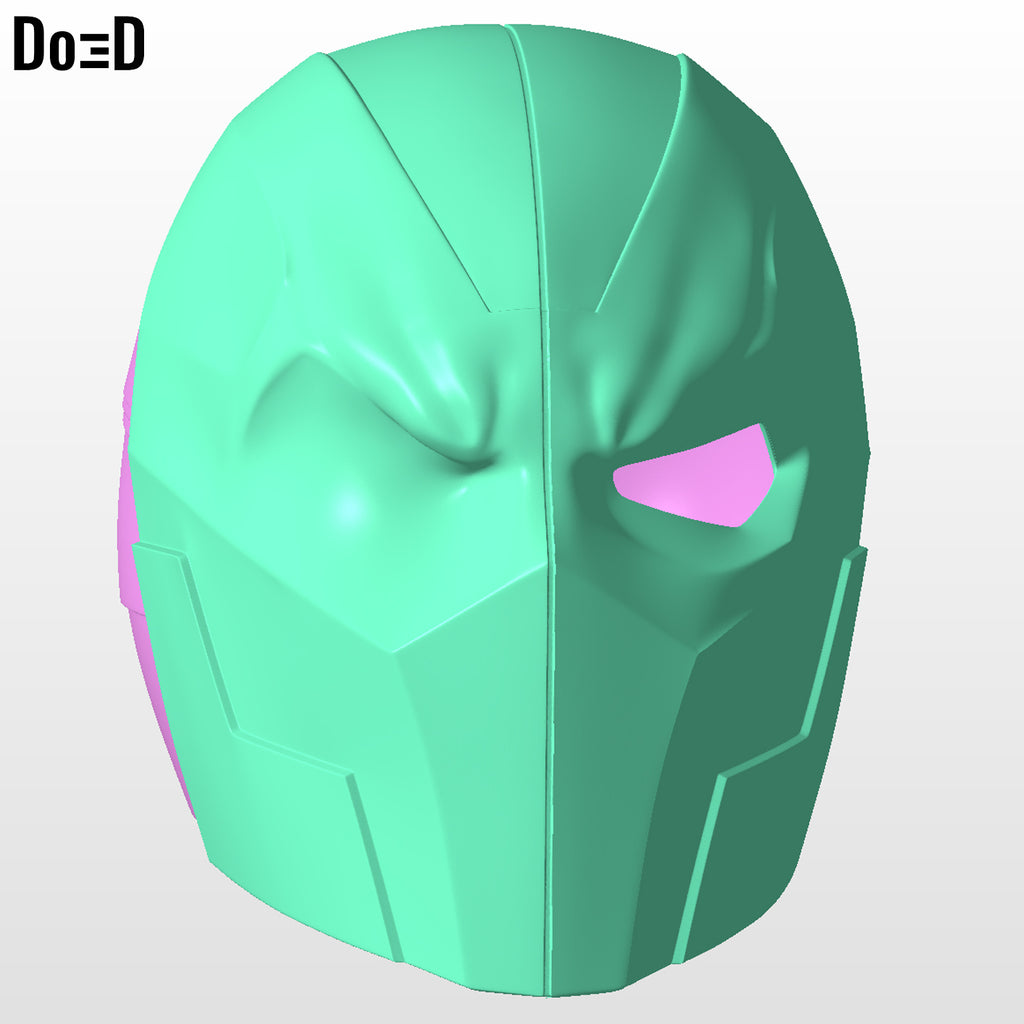 Deathstroke Justice League Helmet Mask, Cowl | 3D Printable Model STL #DJ67