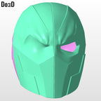 Deathstroke Justice League Helmet Mask, Cowl | 3D Printable Model STL #DJ67