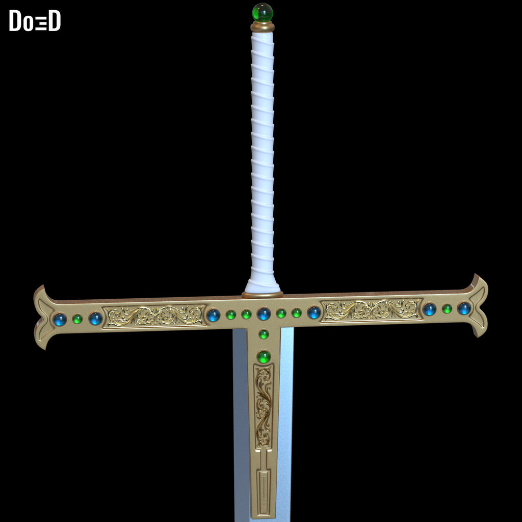 Dracule Mihawk Sword Yoru One Piece Netflix | 3D Printable Model STL File #MS101