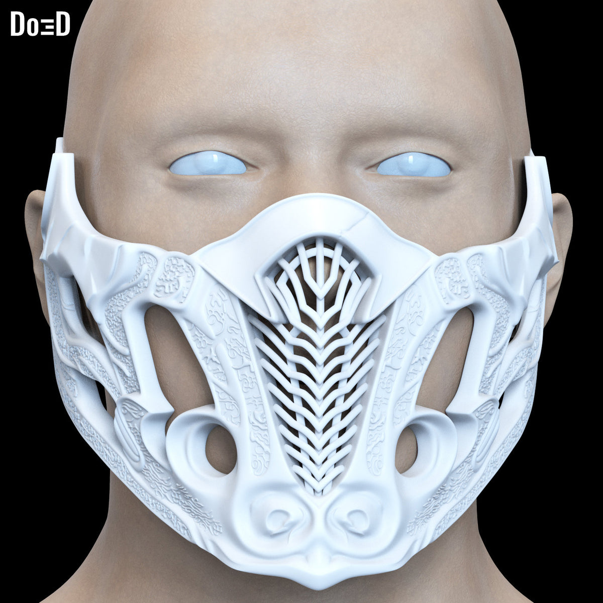 Mortal Kombat 2021 Sub-Zero Helmet 3D Printable Model Subzero Sub Zero STL #SH1