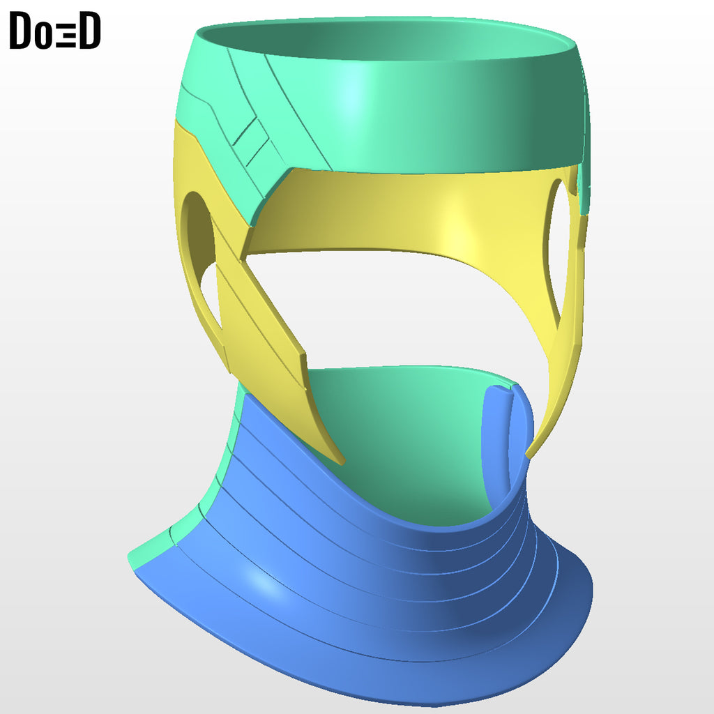 Gambit Helmet 2024 from Deadpool and Wolverine 3D printable model STL file #GB11