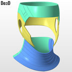 Gambit Helmet 2024 from Deadpool and Wolverine 3D printable model STL file #GB11