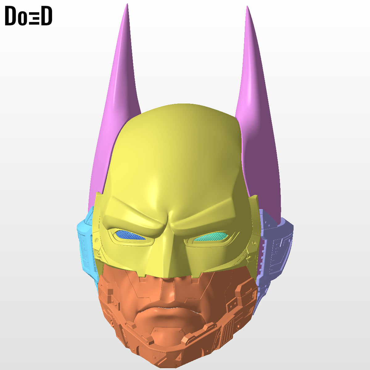 Batman Beyond Helmet  | 3D Printable Model Print File STL #311