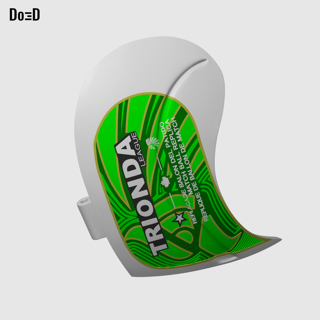 World Cup Snack Combo Popcorn Bucket & Drink Container Messi Cleats 3D Model #WC