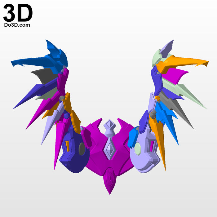 Devil / IMP Mercy Wings BackPack Overwatch | 3D Model Project #3116