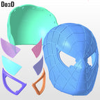 Spider-Man 2002 Raimi Mask Face Shell Helmet | 3D Printable Model STL File #4128