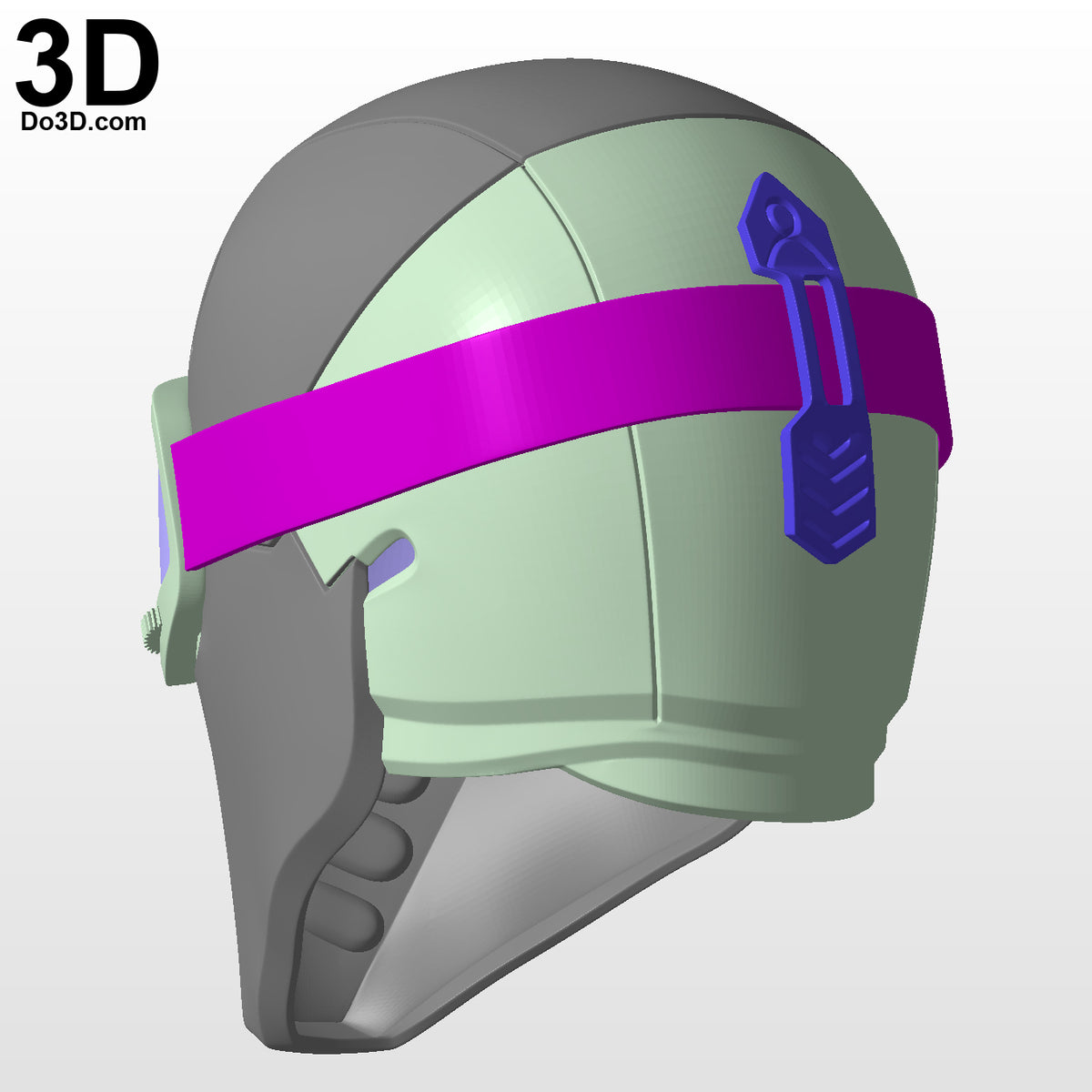 Snake Eyes G.I. Joe Type 2 Helmet | 3D Model Project #4723