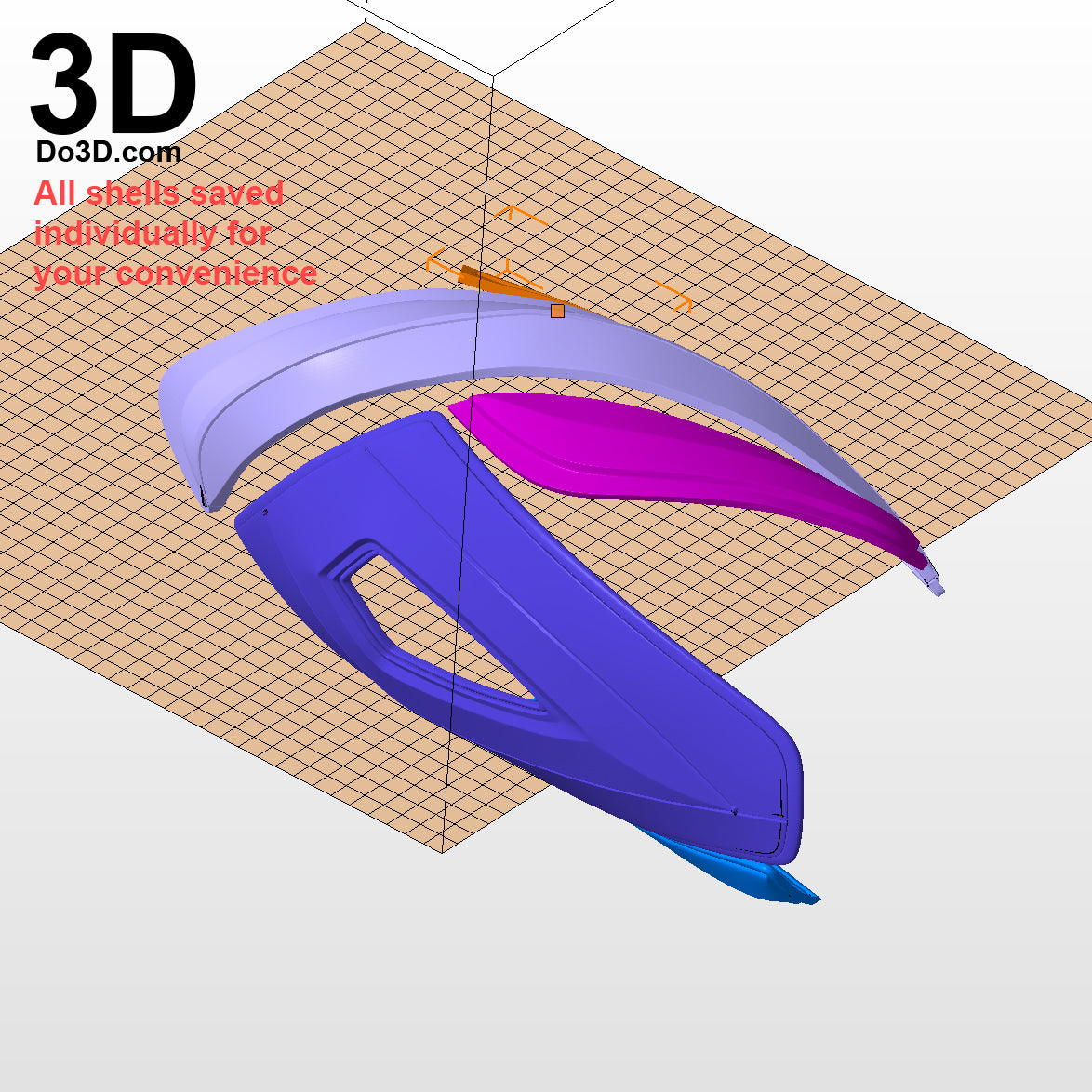 3D Printable Model: Red Ranger 2017 Power Rangers Helmet + Full Armor STL #2276