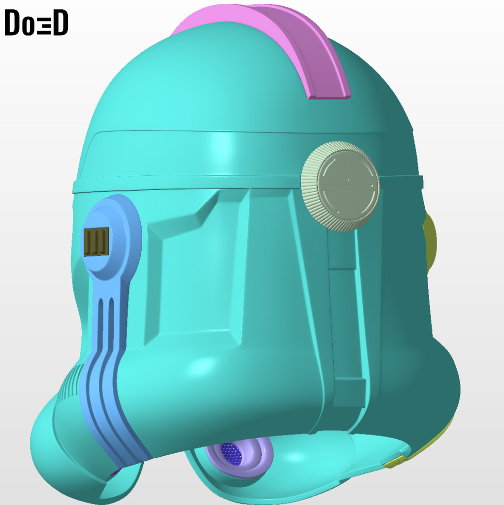 Clone Trooper Phase 2 Star Wars Full Body Armor Suit | 3D Printable Model #1584