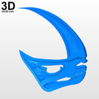 3D Printable Model: Mudhorn Clan of Two Sigil Shoulder Armor Mandalorian Emblem