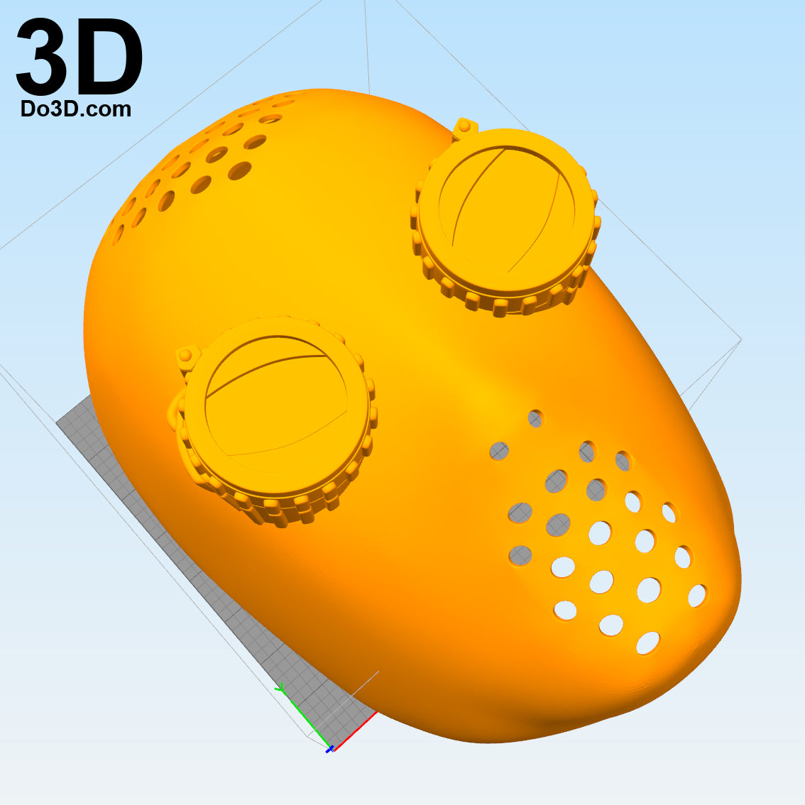 Spider-Man Homecoming Homemade Goggle + Face Shell | 3D Model Project #2231