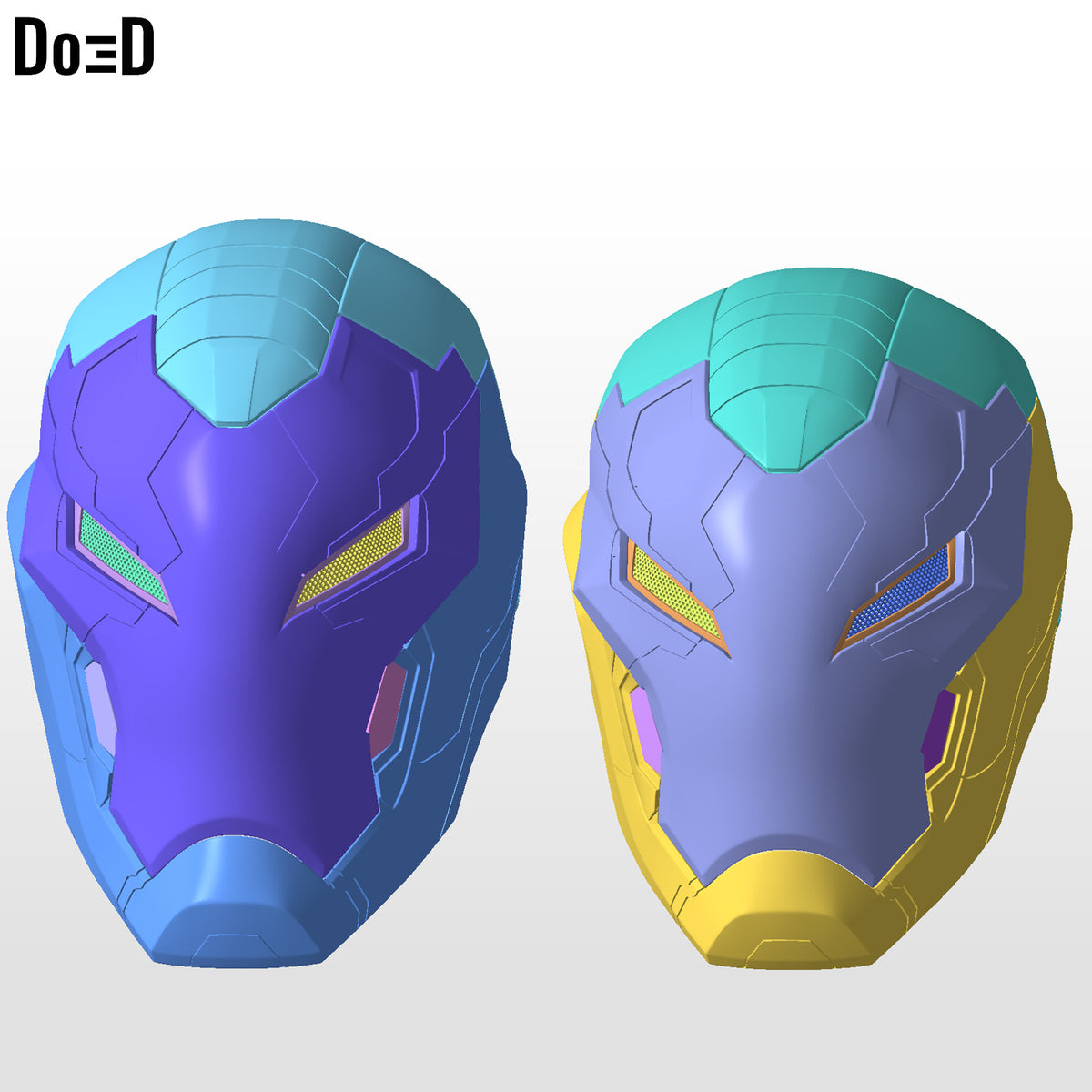 Iron Man Rivals Helmet 3D Printable Model #RI1