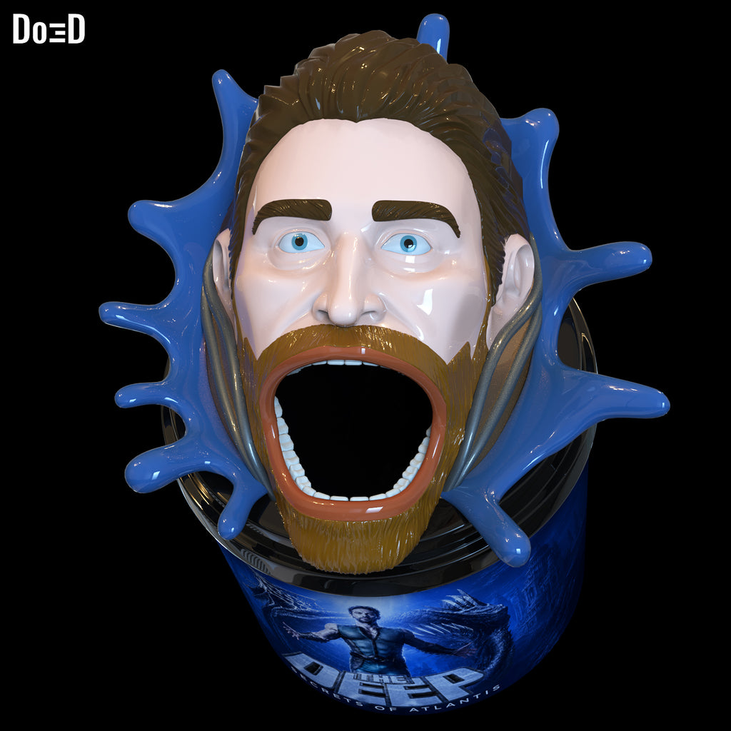 Deep Popcorn Bucket Container The Boys | 3D Printable Model STL Print File #DB15
