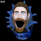 Deep Popcorn Bucket Container The Boys | 3D Printable Model STL Print File #DB15