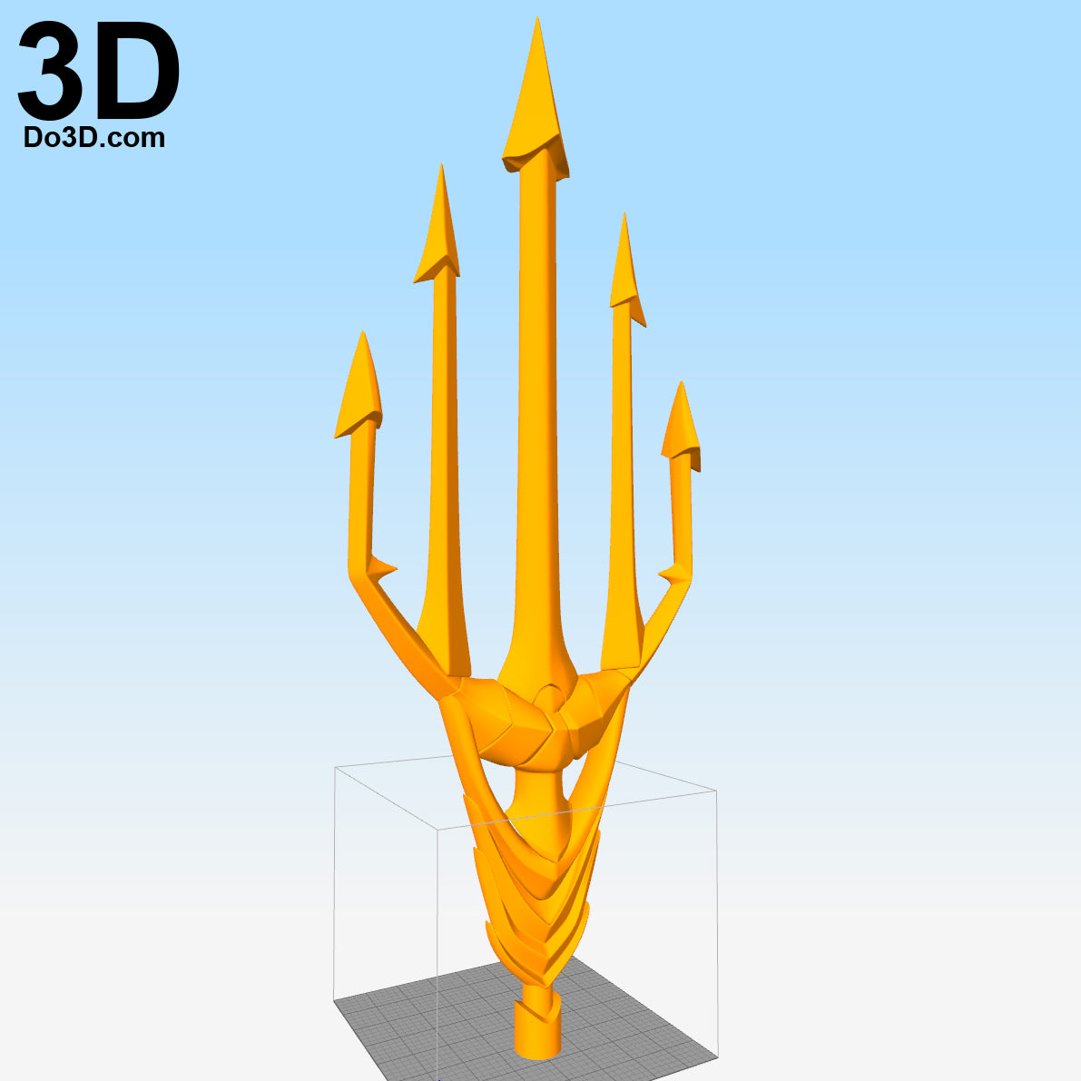 Aquaman Justice League Trident | 3D Printable Model STL #AT83