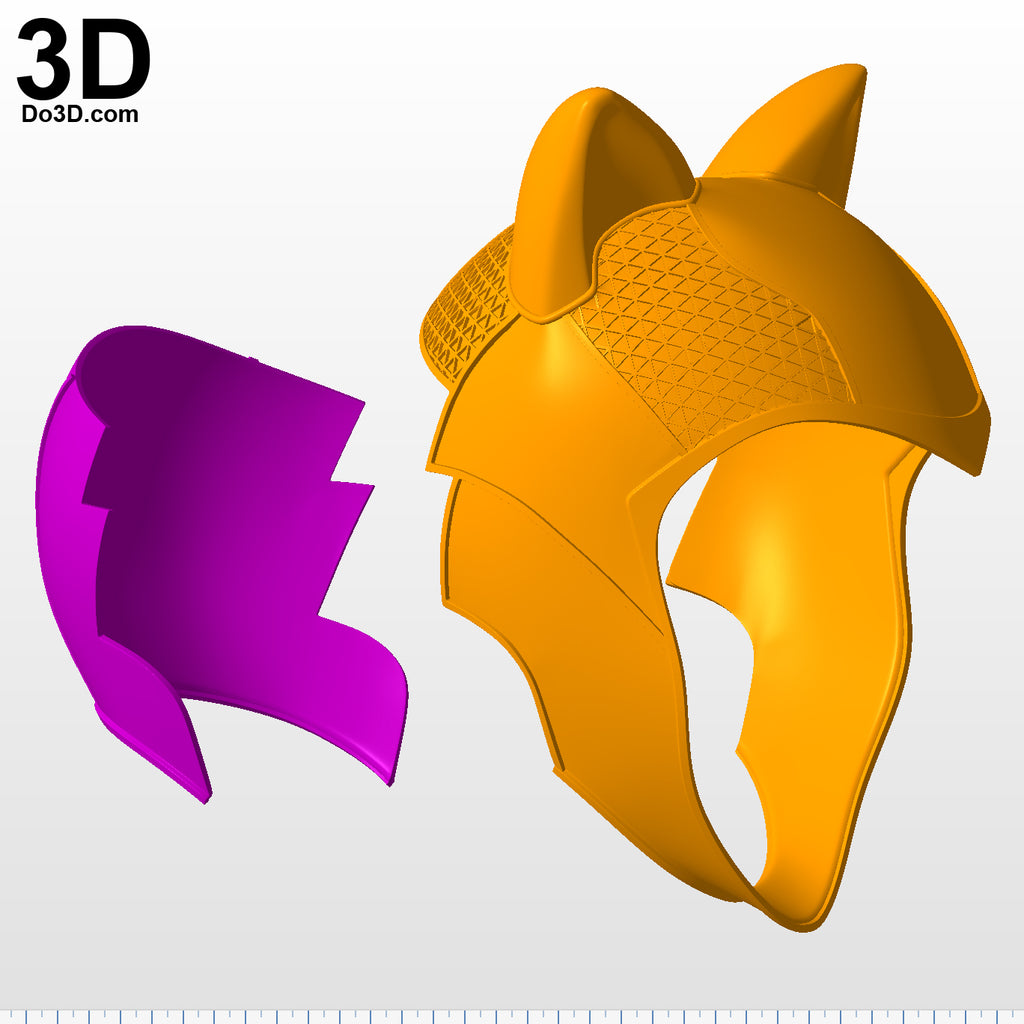 Catwoman Arkham Knight Helmet and Goggles | 3D Model Project #2435