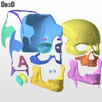 Zombie Captain America Helmet | 3D Printable Model STL #ZCT741