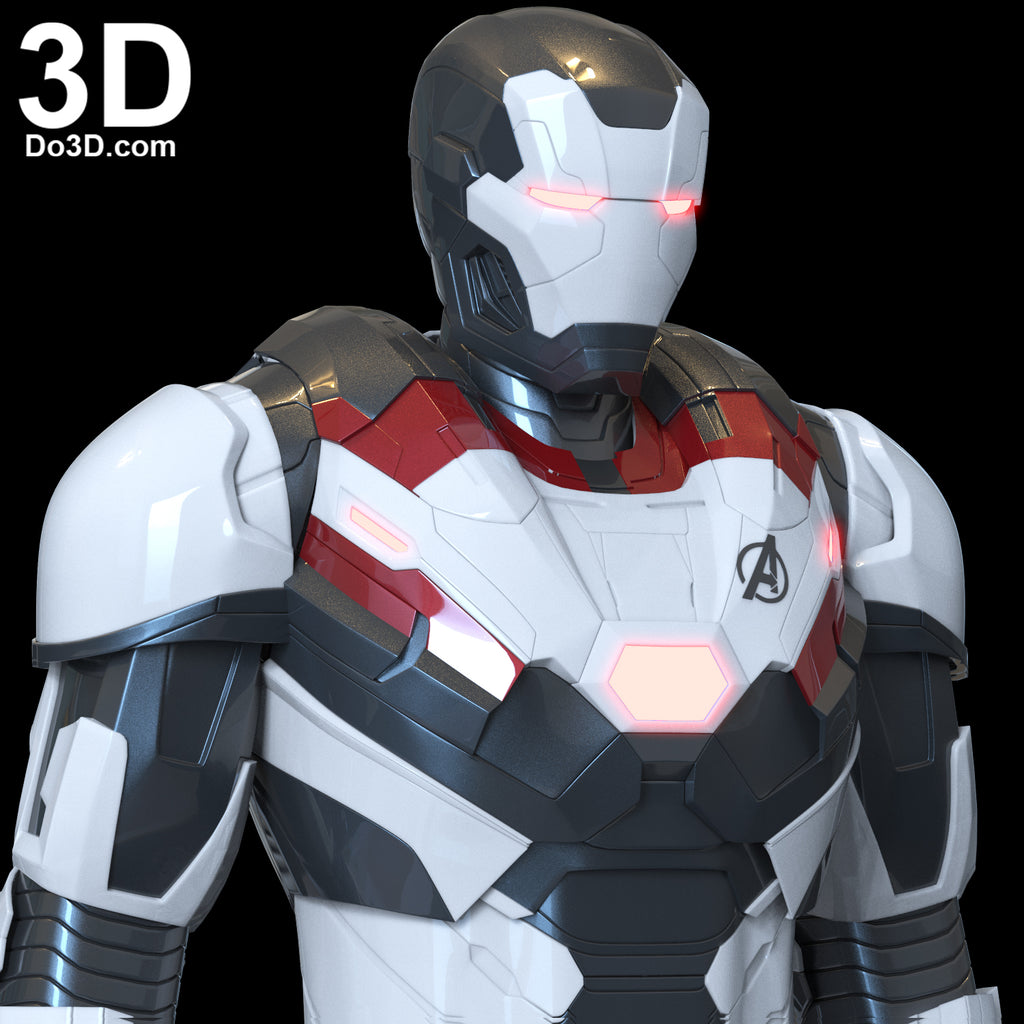 Iron Man Avengers Team Suit Armor Mark VI MK 6 Endgame 3D Printable Model #A591