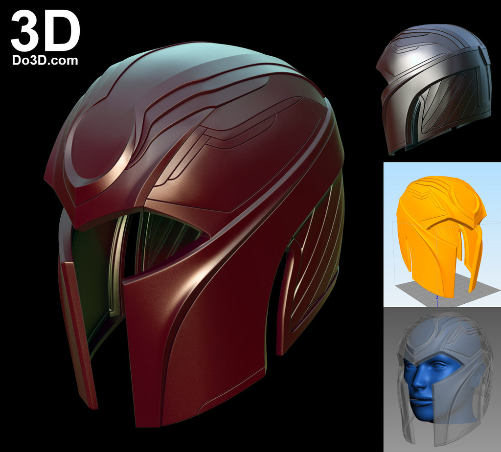 X-Men Apocalypse Magneto Helmet | 3D Printable Model #882