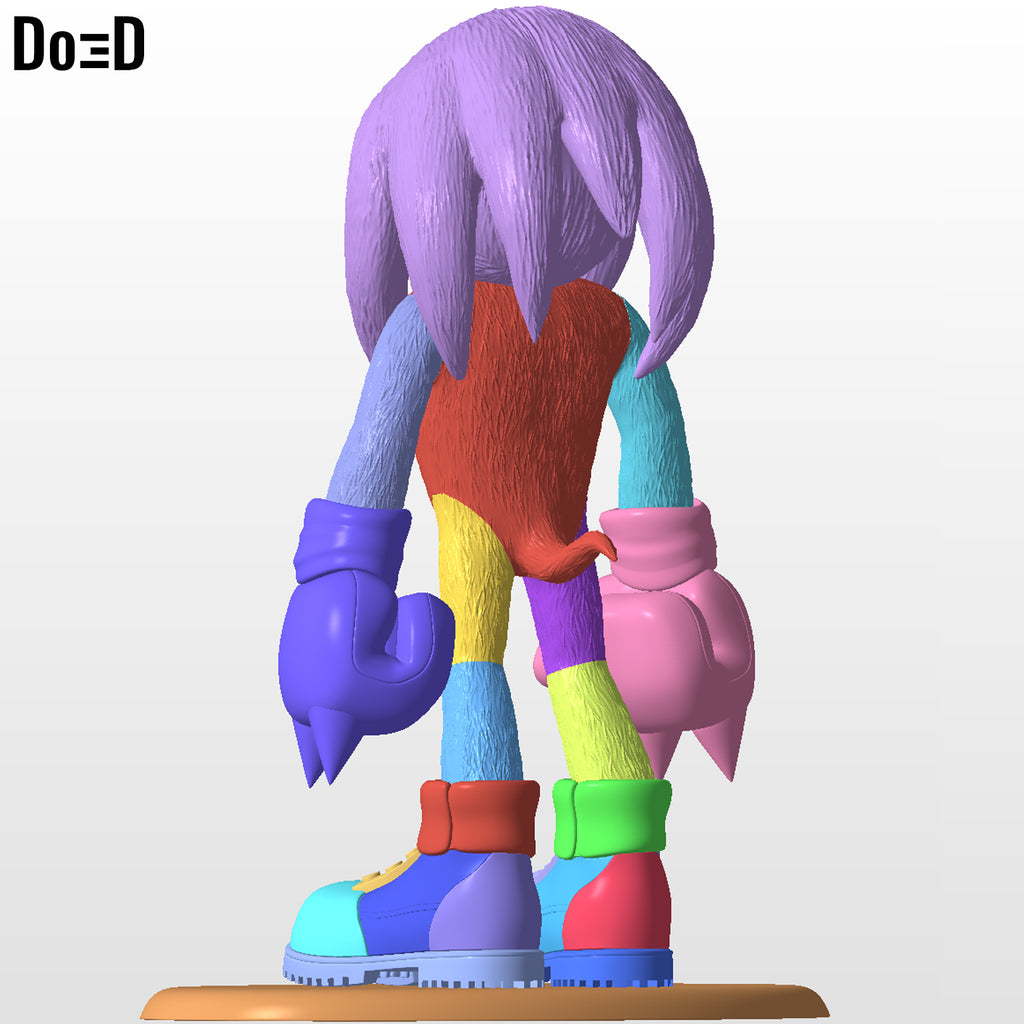 Knuckles Sonic 3 Statue | 3D Printable Model #SKS1