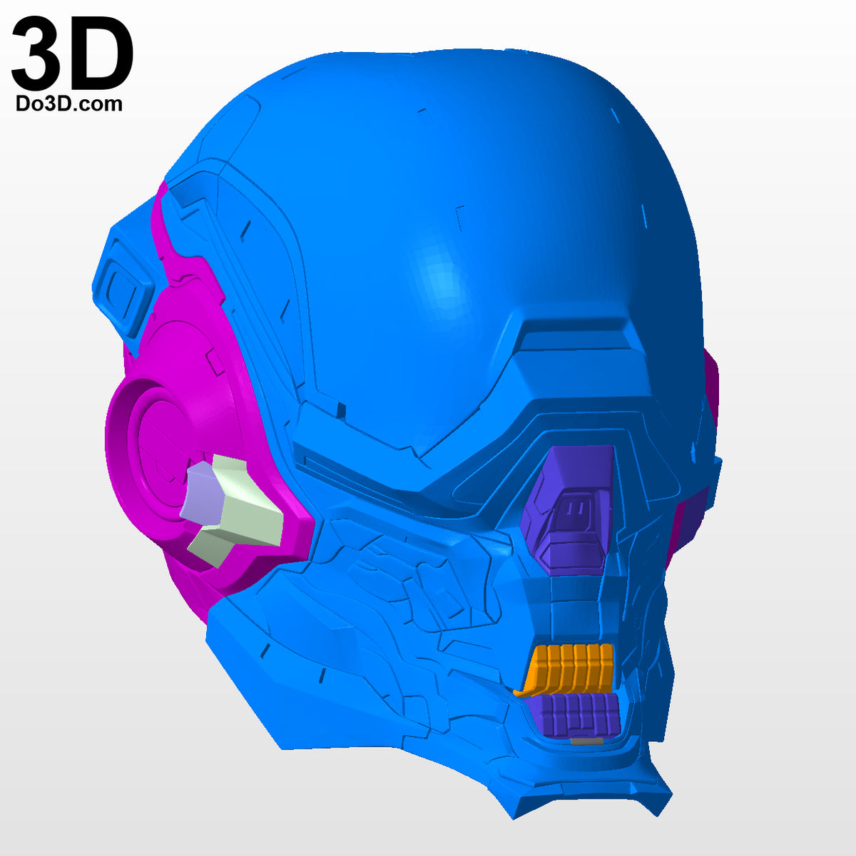 Halo Locus Helmet and Full Body Armor | 3D Model Project #4312