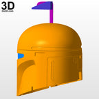 Ralph Mcquarrie Boba Fett Variant Helmet | 3D Model Project #5037