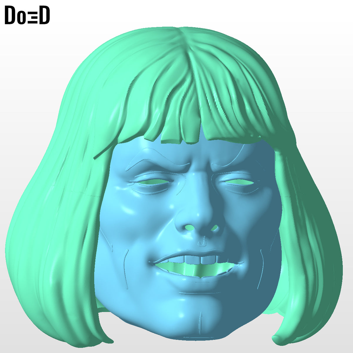 He-Man Meme Helmet Masters of the Universe MOTU 3D Printable Model STL File #HM4