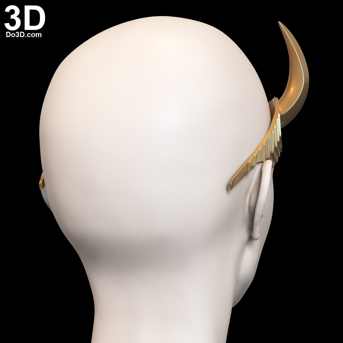 Lady Loki Sylvie Crown Tiara Head Piece 3D Printable Model STL File #LK31