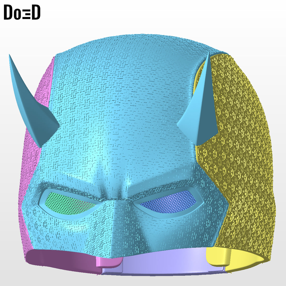 Elektra Daredevil Born Again Female Helmet | 3D Printable Model STL File #ED9