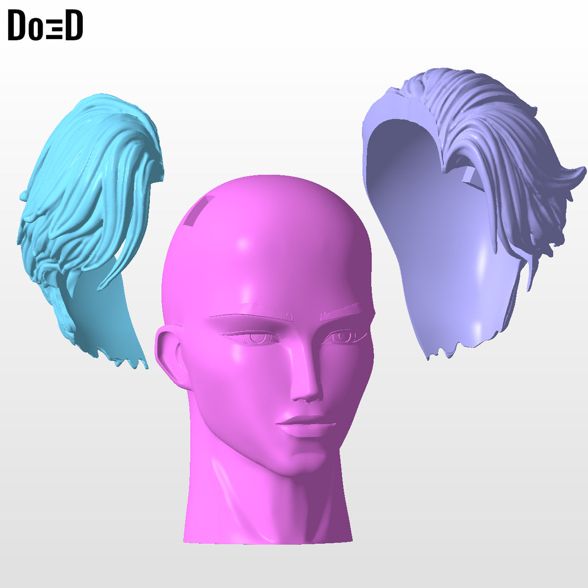 Jinu Figure Head Saja Boys K-Pop Demon Hunters Any Scale 3D Model STL File #JS62