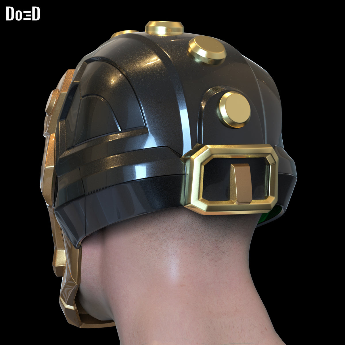 Steam Power Helmet Iron Man Steampunk Rivals | 3D Printable Model #SP29