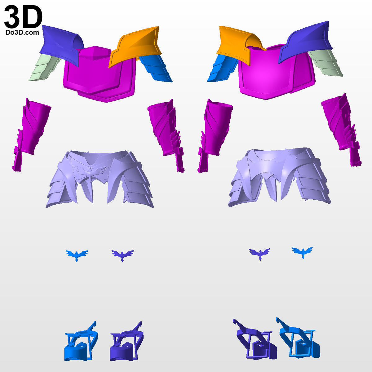 Amakuni Fate Astolfo Grand Order Armor Cosplay Prop | 3D Model Project #4818
