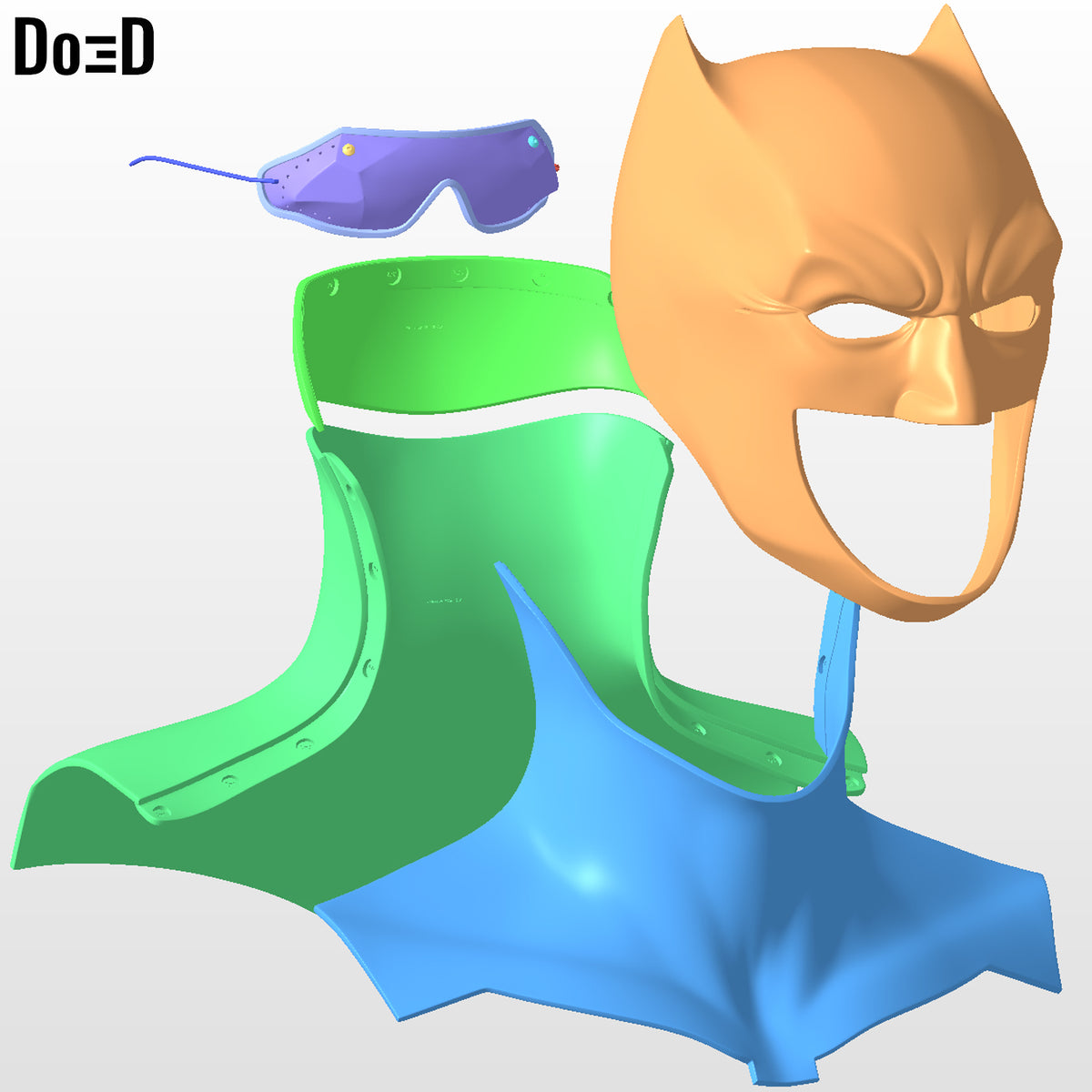 Ben Affleck Batman 2023 Batsuit 3D Printable Model STL #BA27