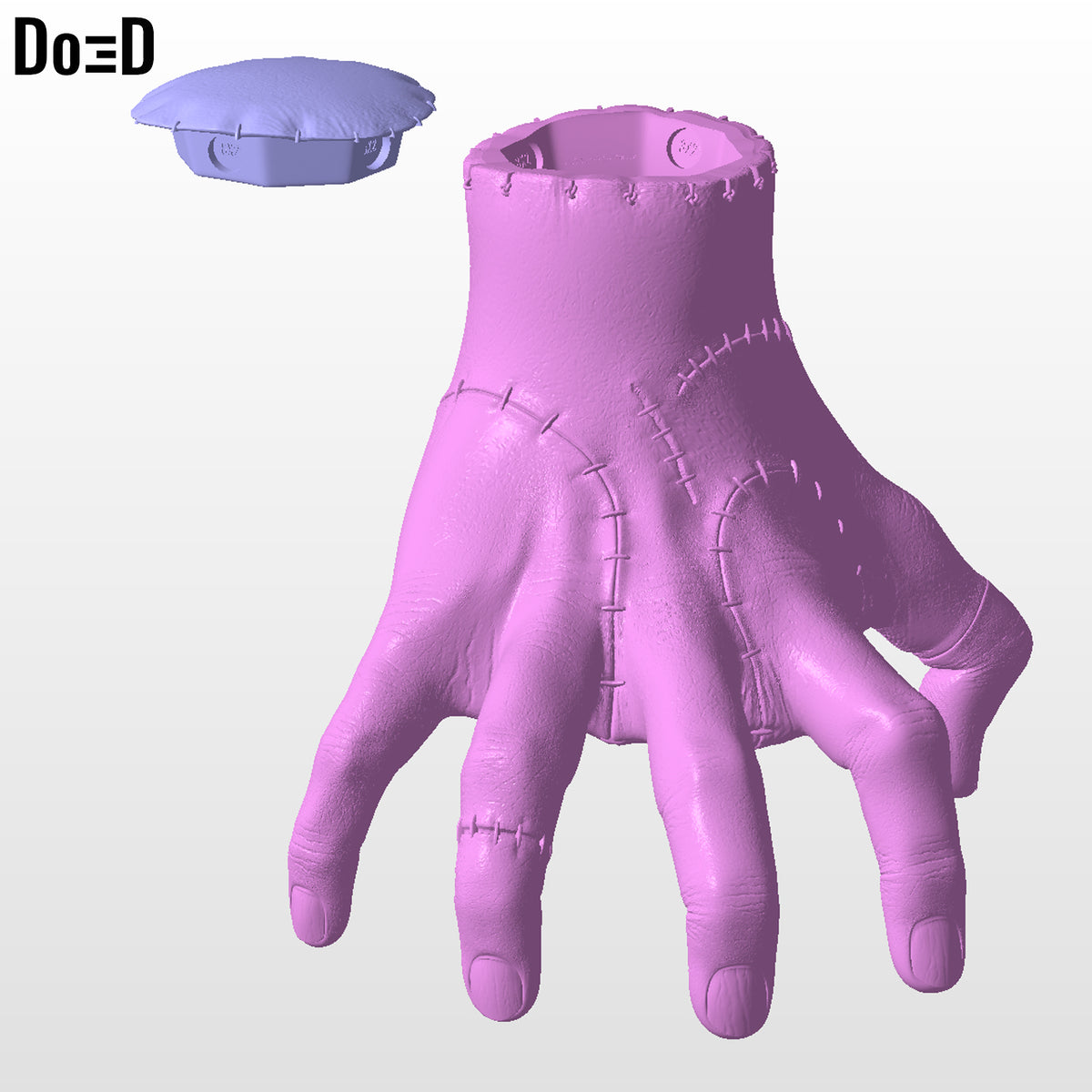 Thing Hand from Wednesday 3D Printable Model Print File STL #TW44