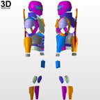 Vigilante Armor and Sword from Peacemaker 3D Printable Model STL File #V284
