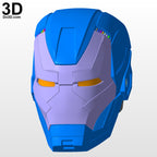 Bones Helmet Iron Man 3 Mark XLI MK 41 3D Printable Model #BM83