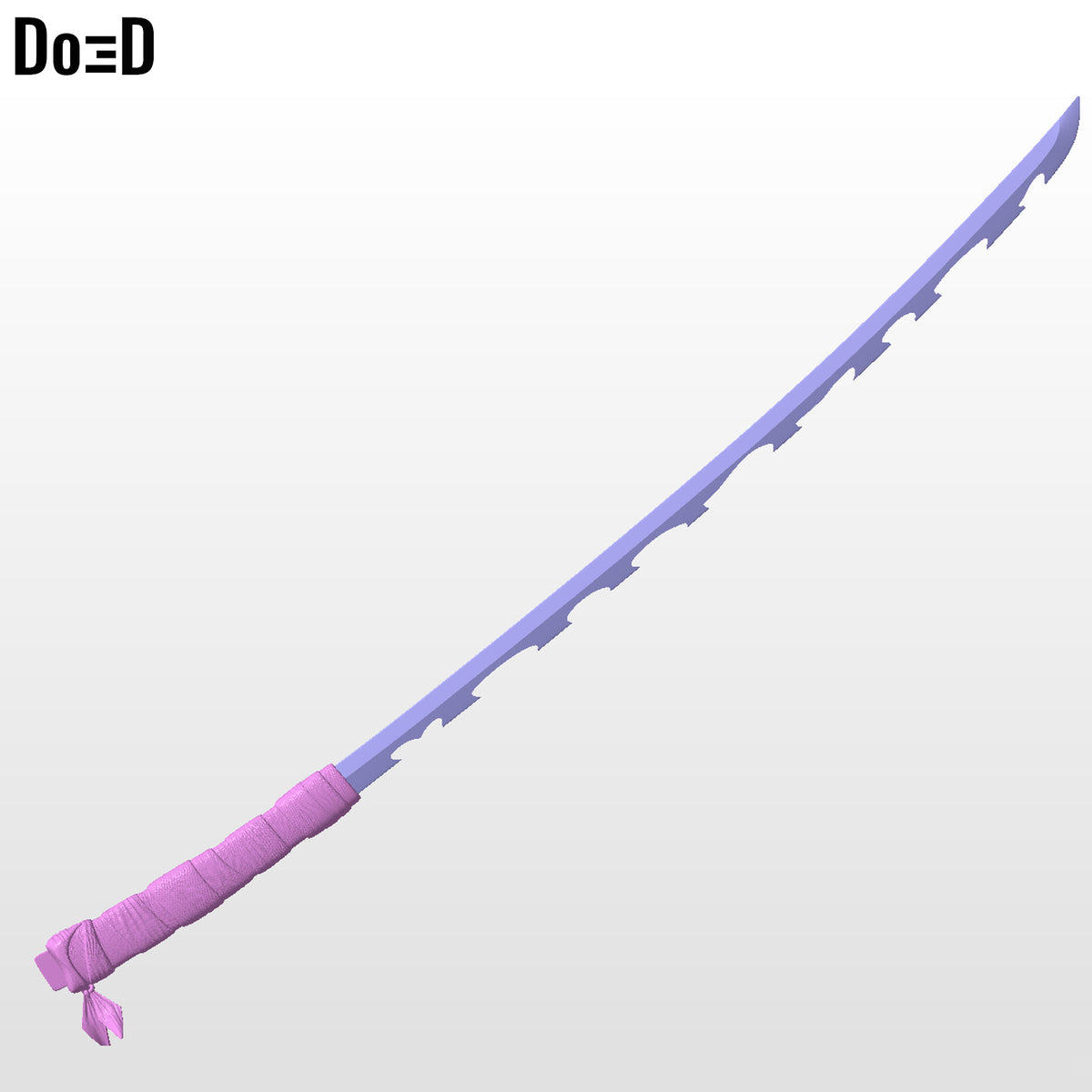 Katana Demon Slayer Inosuke Hashibira Sword | 3D Printable Model #IN25