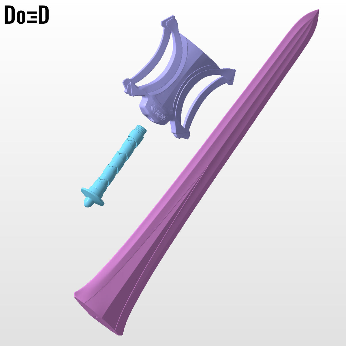 He-Man Power Sword Masters of the Universe 3D Printable Model STL File #MUHM1