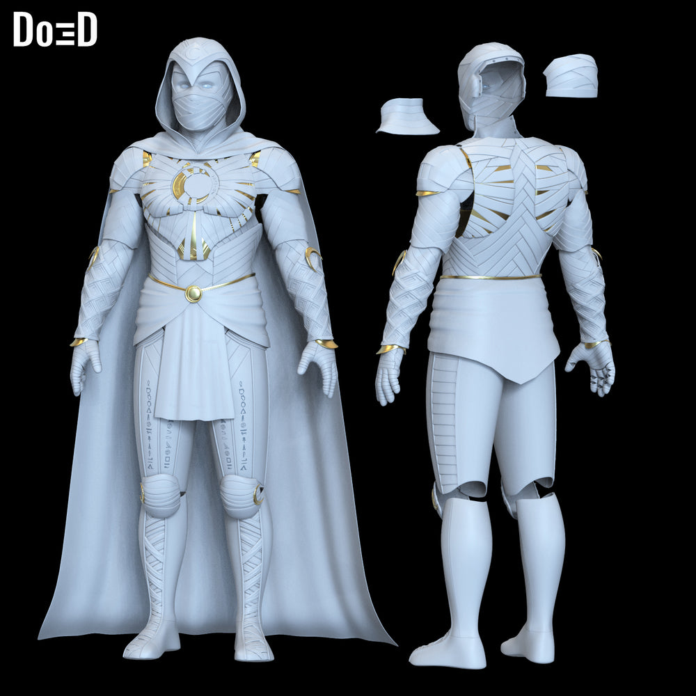 Moon Knight finished full-body armor