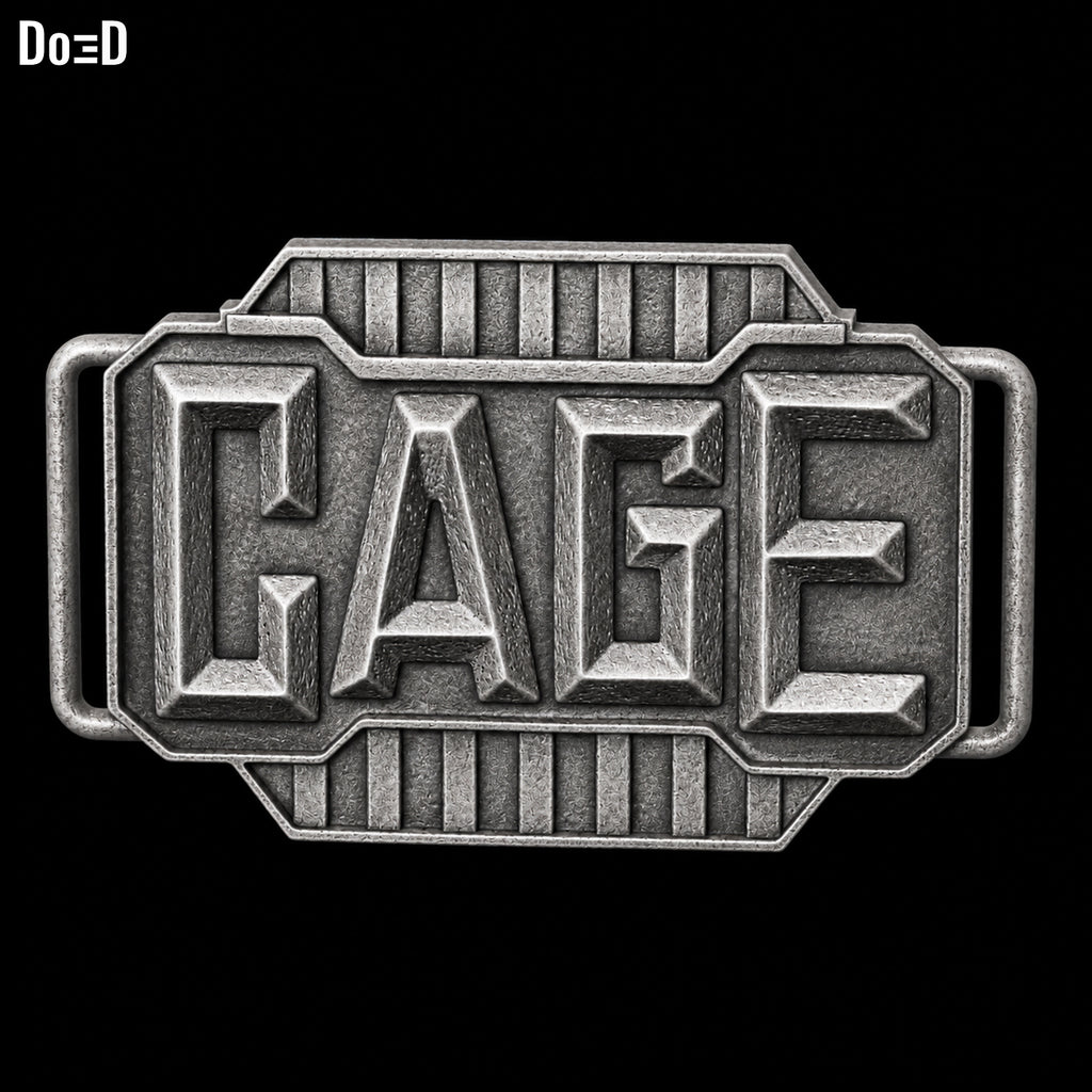 Johnny Cage Belt Buckle Mortal Kombat Movie 2 3D Printable Model STL File #JKB38