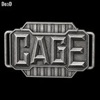 Johnny Cage Belt Buckle Mortal Kombat Movie 2 3D Printable Model STL File #JKB38