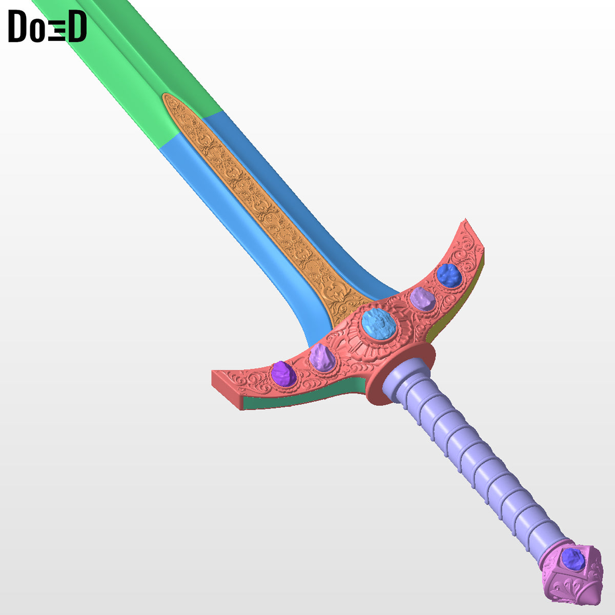 Doctor Doom Infinity Sword Concep Exclusive Avengers Doomsday 3D Model STL #D883