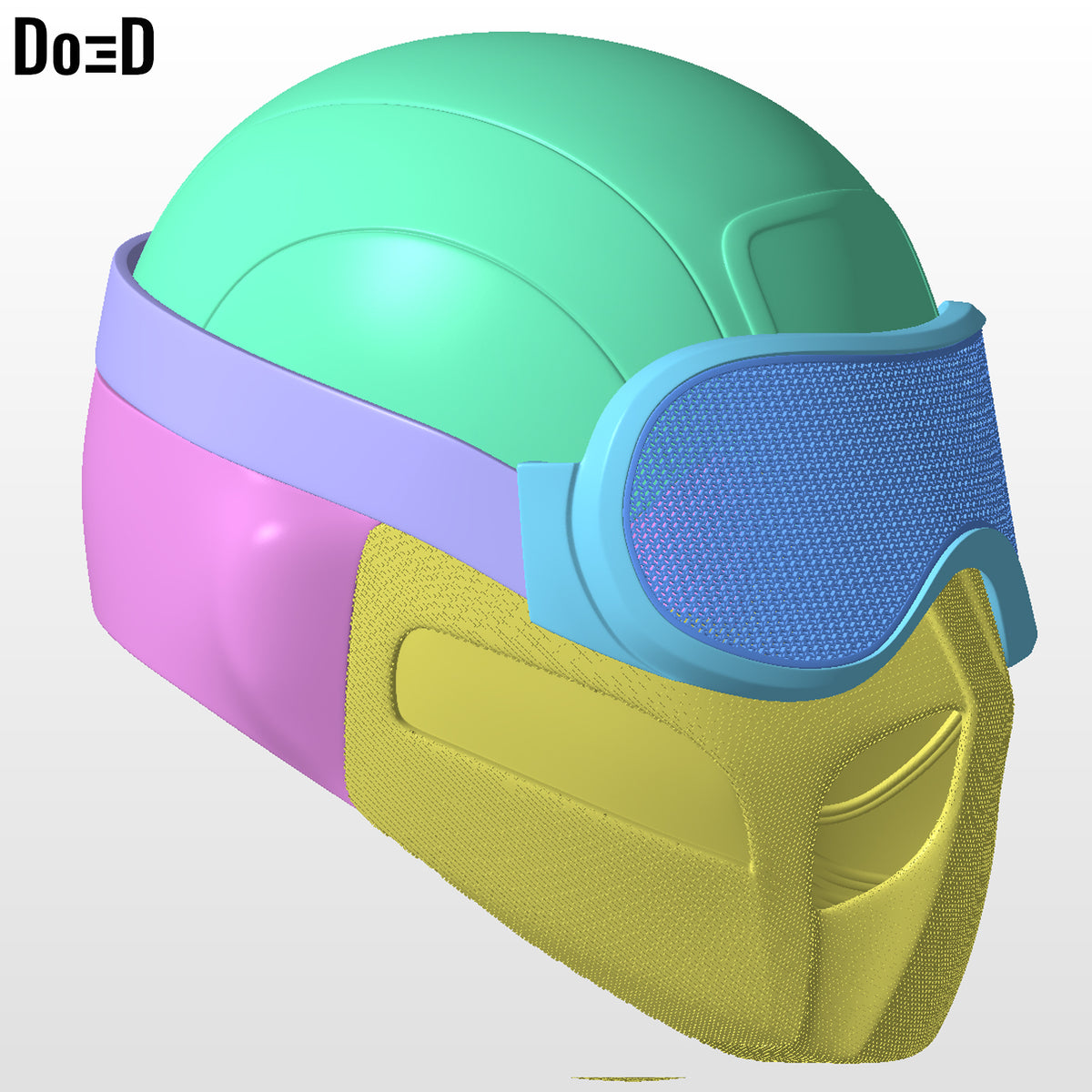 Dune Part Three Mask Goggles Paul Atreides Helmet 3D Printable Model 3 #D3P47