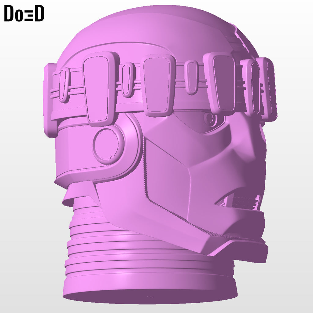 Sentinel Head Life-size Statue Helmet Avengers Doomsday 3D Printable Model #SD9